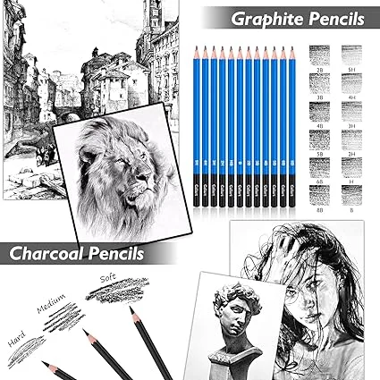 Caliart 176PCS Art Supplies - Image 3
