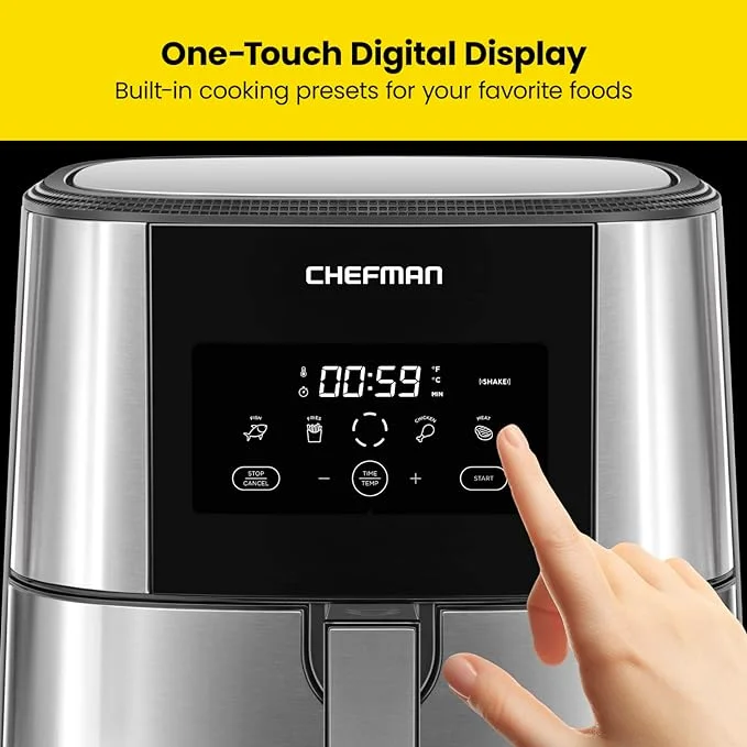 Chefman TurboFry® Touch Air Fryer - Image 3